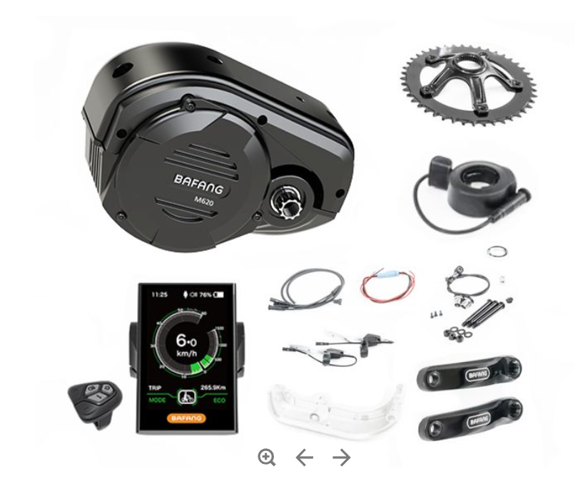 ELECTRIC BIKE MOTOR BAFANG MID DRIVE MOTOR ULTRA G510.1000.C M620 48V 1000W EBIKE MID MOTOR