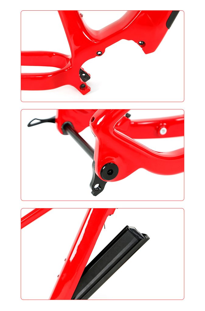 BIKE FRAME ELECTRIC BIKE BAFANG MOTOR M410 M510 250W FRAMES E8 CARBON FIBER